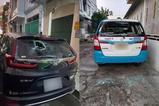 Tạm giữ hình sự đối tượng say rượu đập phá hàng chục xe ô tô ở Lâm Đồng