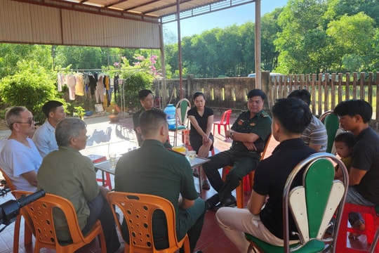 Khẩn trương tìm kiếm ngư dân mất tích, kịp thời động viên gia đình nạn nhân