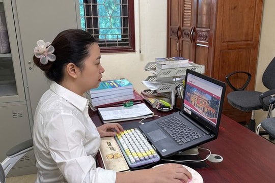 Cán bộ Tòa án tỉnh Thanh Hóa tích cực tham gia Cuộc thi "Tìm hiểu Lịch sử 80 năm TAND"