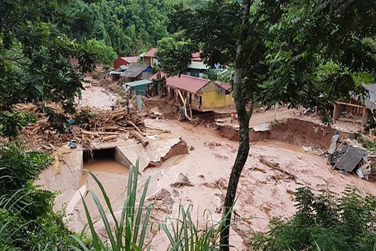 Cảnh báo nguy cơ lũ quét, sạt lở đất cấp 1 tại 7 tỉnh