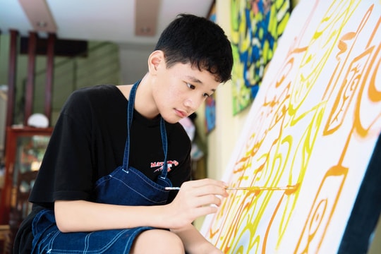Giấc mơ mang tên mình: Hành trình nghệ thuật của họa sĩ 13 tuổi