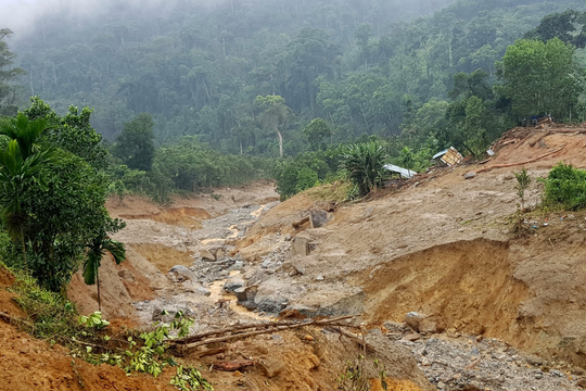 Mưa lớn ở Tuyên Quang, Đắk Lắk và Lâm Đồng: Nguy cơ lũ quét, sạt lở đất trong 6 giờ tới