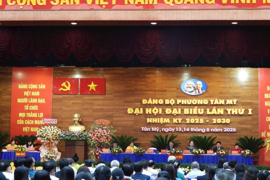 TP.HCM: Phường Tân Mỹ tổ chức Đại hội đại biểu lần thứ I