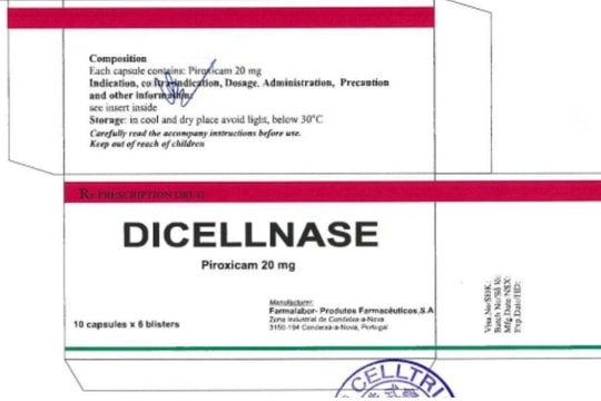 Sở Y tế Hà Nội thông báo thu hồi một loại thuốc trị xương khớp