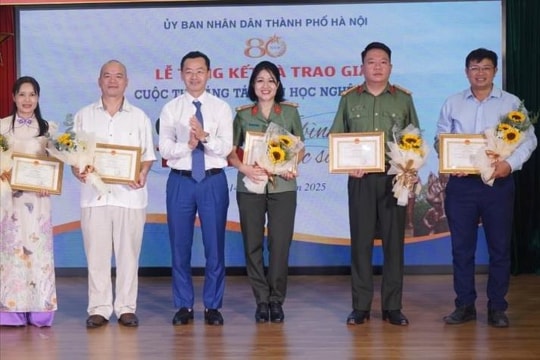 Tổng kết cuộc thi Sáng tác văn học, nghệ thuật chủ đề “Công an Thủ đô vì bình yên cuộc sống”