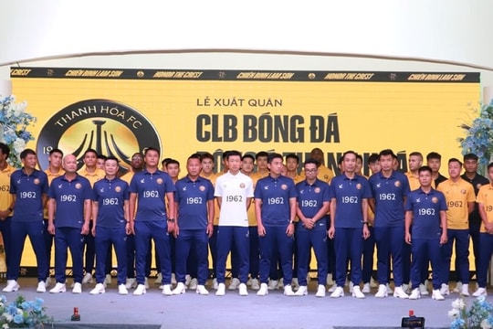 Đông Á Thanh Hóa ra mắt loạt tân binh trong buổi lễ xuất quân