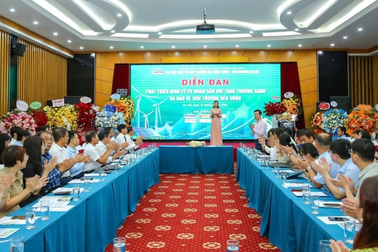 Phát triển kinh tế tư nhân gắn với tăng trưởng xanh và bảo vệ môi trường bền vững