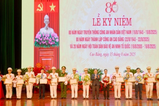 Công an Cao Bằng – 80 năm vì sự bình yên của nhân dân