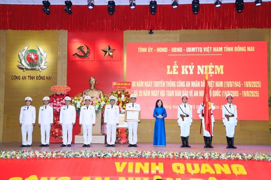 Đồng Nai tổ chức kỷ niệm 80 năm Ngày truyền thống Công an nhân dân