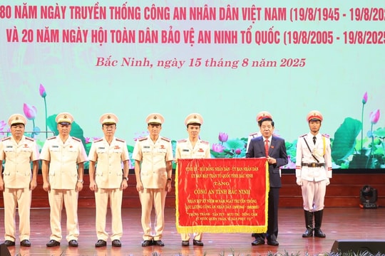 Bắc Ninh kỷ niệm 80 năm Ngày truyền thống Công an nhân dân và 20 năm bảo vệ ANTQ