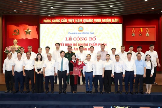 Bổ nhiệm chức danh Thẩm phán Tòa án nhân dân đối với đồng chí Đỗ Thị Hải Yến