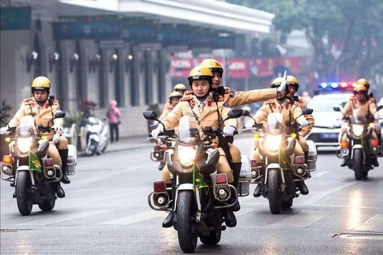 Phân luồng giao thông phục vụ các hoạt động kỷ niệm Quốc khánh