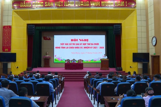 Lai Châu: Cử tri tổ đại biểu số 5 kiến nghị nhiều nội dung thiết thực