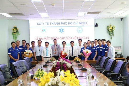TP.HCM: Thêm 4 trạm cấp cứu vệ tinh 115 đi vào hoạt động