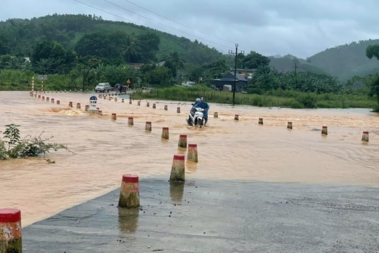 Thanh Hóa: Mưa lớn trên diện rộng đề phòng lũ quét, lở đất