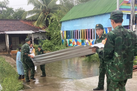 Kịp thời hỗ trợ người dân khắc phục hậu quả thiên tai