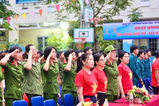 Phường Tam Bình hưởng ứng chương trình “Cùng Việt Nam tiến bước”