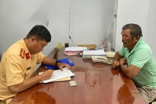 Người đàn ông để bò đi vào đường hầm Thủ Thiêm bị phạt