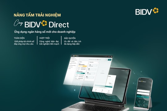 BIDV Direct - ứng dụng số hữu ích dành cho khách hàng tổ chức