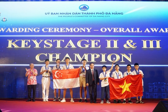 Đoàn Việt Nam tỏa sáng tại Kỳ thi Toán quốc tế VIMC 2025