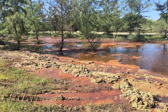 UBND xã Mỹ Thủy cảnh báo nguy cơ ô nhiễm từ dự án cảng Mỹ Thủy