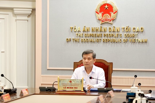 Tòa án nhân dân tối cao tổ chức Hội nghị giao ban toàn ngành