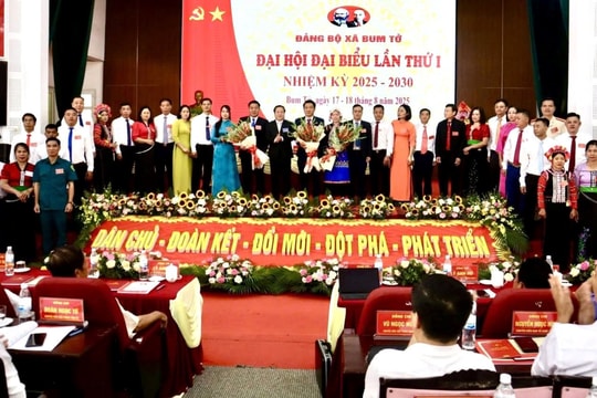 Đại hội Đại biểu Đảng bộ xã Bum Tở, tỉnh Lai Châu lần thứ I, nhiệm kỳ 2025 – 2030