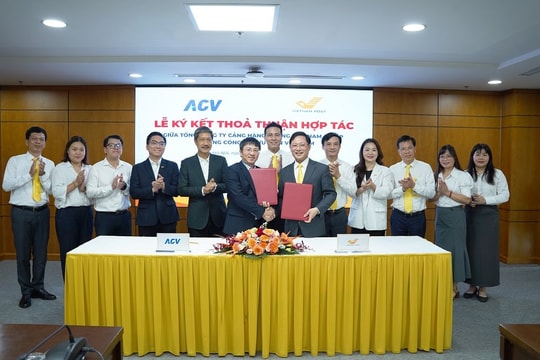 Hai "ông lớn" Vietnam Post và ACV "bắt tay" mở rộng kết nối logistics hiện đại