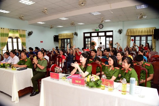 Công an phường Vỹ Dạ tổ chức Hội thi tìm hiểu Luật Phòng, chống ma túy