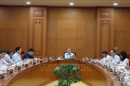 Tổng Bí thư: Công tác chuẩn bị, tổ chức Lễ kỷ niệm, diễu binh, diễu hành phải thật sự chu đáo, an toàn