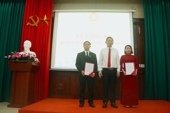 Công bố quyết định về công tác cán bộ Tòa Phúc thẩm Tòa án nhân dân tối cao tại TP.HCM