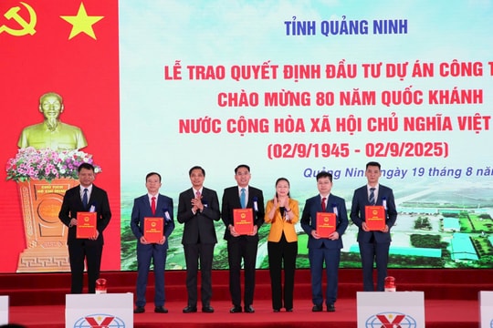 Quảng Ninh khánh thành, khởi công và trao quyết định đầu tư cho 50 dự án