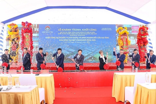 Hà Tĩnh khởi công 3 dự án lớn chào mừng sự kiện trọng đại của đất nước