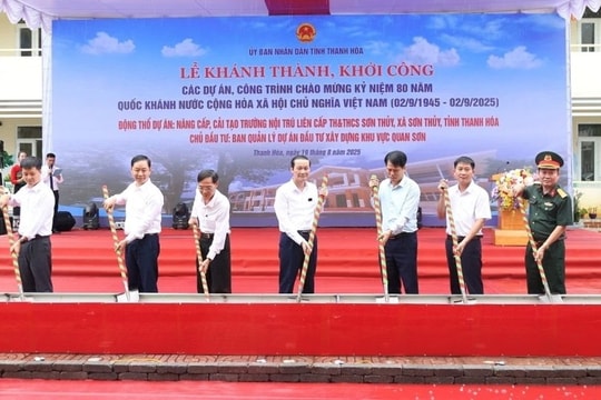 Động thổ ngôi trường nội trú xã biên giới 115 tỷ đồng