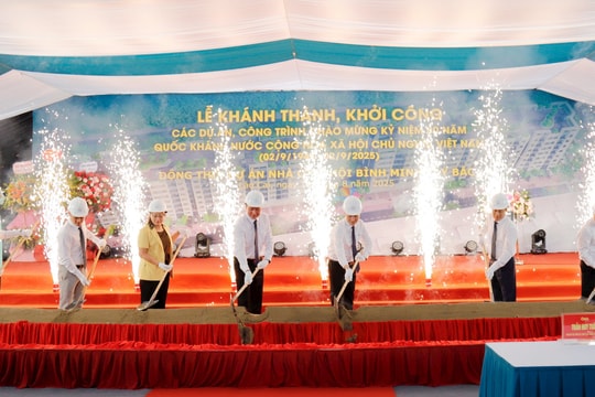 Lào Cai: Đồng loạt khởi công 6 dự án, công trình chào mừng Quốc khánh 2/9