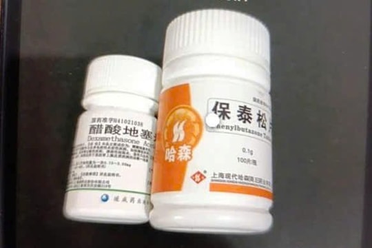 Nguy cơ tử vong từ thuốc cấm Phenylbutazone rao bán trên mạng