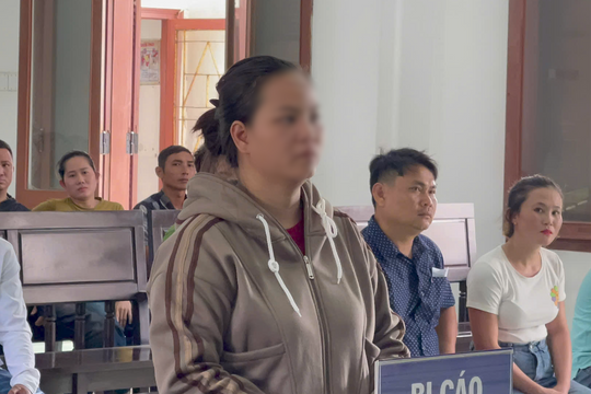 Đâm trọng thương 2 người, nữ bị cáo nhận 9 năm tù