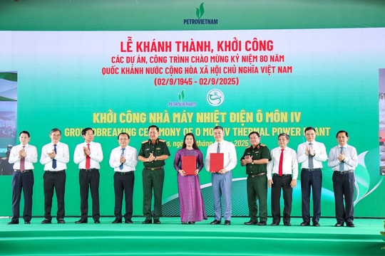Khởi công nhiệt điện Ô Môn IV – Động lực mới cho Đồng bằng sông Cửu Long
