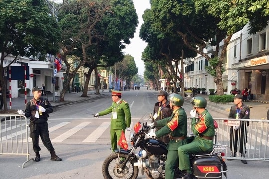 Điều chỉnh thời gian cấm đường ở Hà Nội ngày 21/8