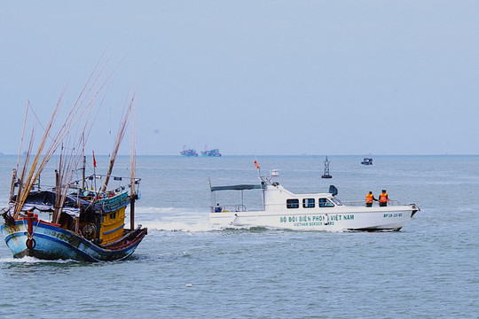 BĐBP Cà Mau quyết liệt chống khai thác IUU