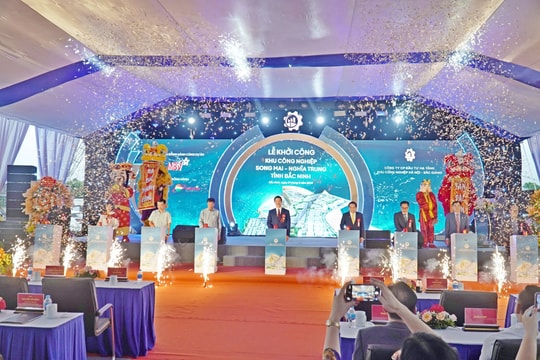 Bắc Ninh: Khởi công khu công nghiệp hơn 2.800 tỷ đồng
