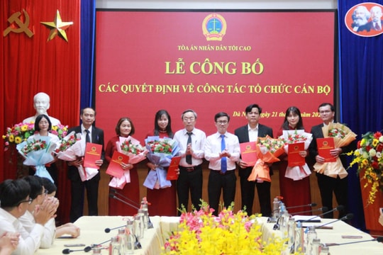 Kiện toàn tổ chức Đảng và bộ máy lãnh đạo của Tòa Phúc thẩm TANDTC tại Đà Nẵng