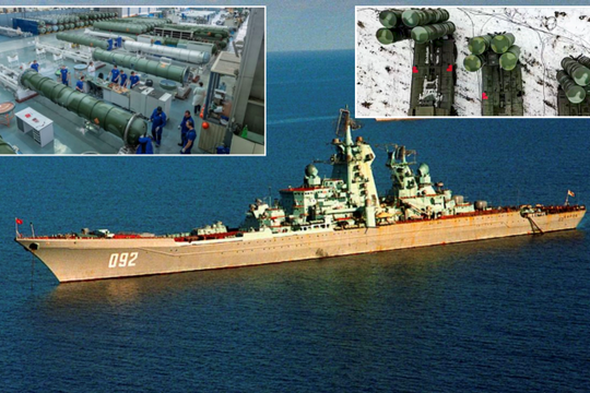 Ba tiểu đoàn S-400 trên một con tàu: Vì sao tuần dương hạm mới của Nga được gọi là "quái vật" phòng không?