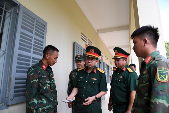 Tây Ninh: Kiểm tra công tác thực hiện nhiệm vụ quân sự, quốc phòng biên giới