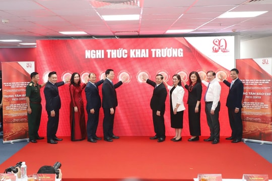 Chính thức khai trương Trung tâm báo chí Triển lãm lớn nhất Đông Nam Á