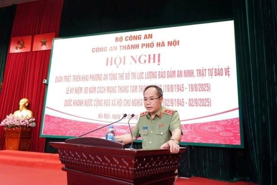 Bảo đảm an ninh cho Lễ kỷ niệm 80 năm Cách mạng Tháng Tám và Quốc khánh 2/9