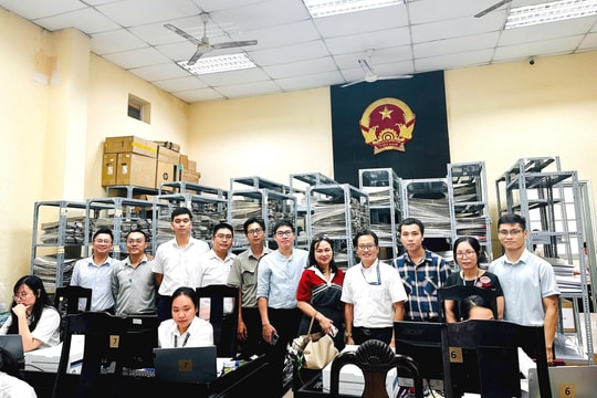 TAND khu vực 1 – TP.HCM trao đổi kinh nghiệm số hóa hồ sơ với Thi hành án dân sự TP.HCM