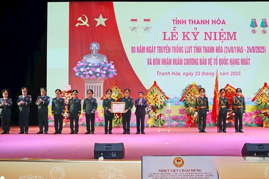 Kỷ niệm 80 năm Ngày truyền thống LLVT tỉnh Thanh Hóa