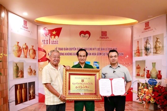 Không gian Văn hóa Di sản Gốm sứ NASON: Điểm đến mới ở Hà Nội