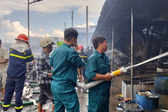 Vụ cháy chợ nhà lồng ở Cà Mau gây thiệt hại hơn 20 tỷ đồng